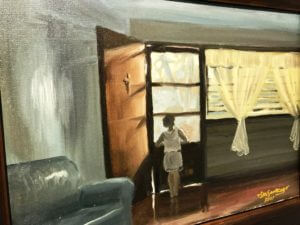 Tristram Santiago: PT by profession; Painter by passion