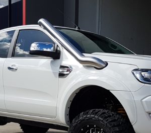 Stainless steel snorkel