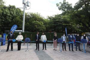 Tabak Bike Rack Ribbon-cutting