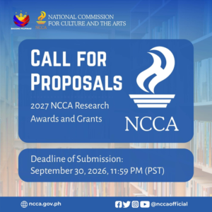 NCCA Opens Call for Research Awards and Grants 2027