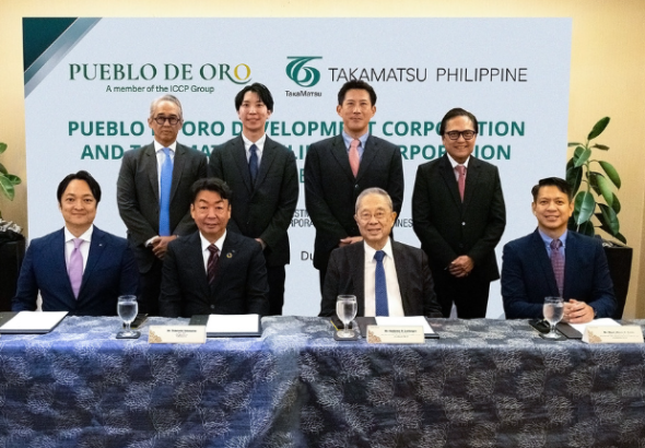 Pueblo de Oro, Japan’s Takamatsu Corporation form joint venture to pursue PH real estate investments